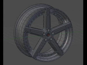 car rim Model 3D