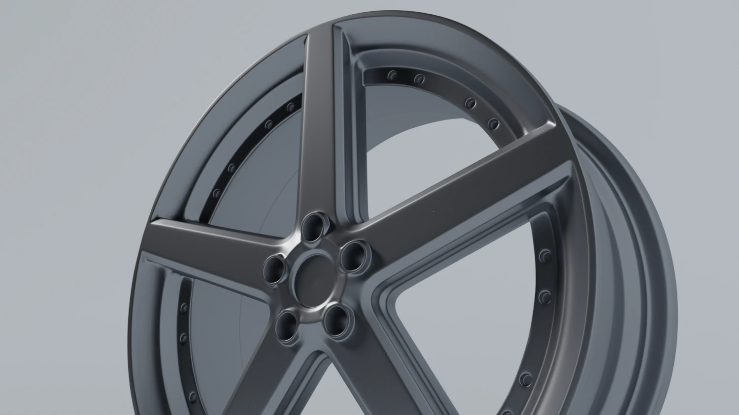 car rim 3D Model .c4d .max .obj .3ds .fbx .stl .blend