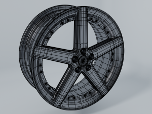 car rim Model 3D