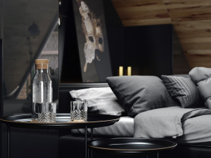 modern bedroom 3D Model