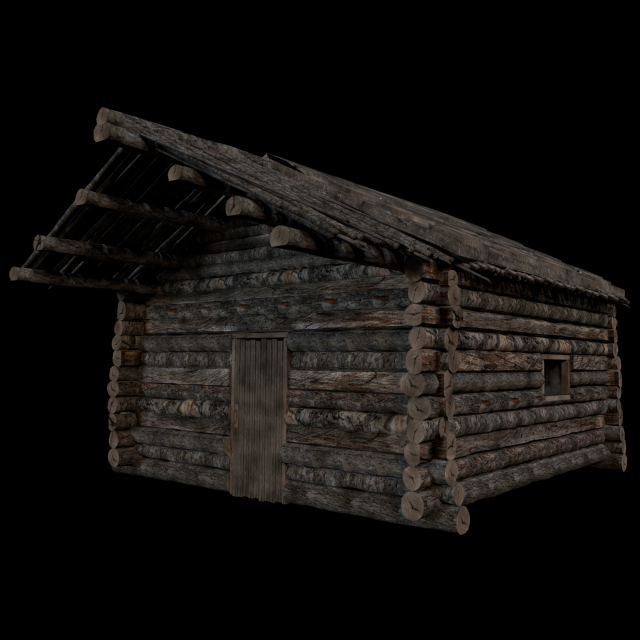 cabin Modèle 3D .c4d .max .obj .3ds .fbx .stl .blend