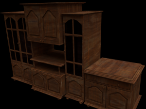 home cabinet 3D 模型