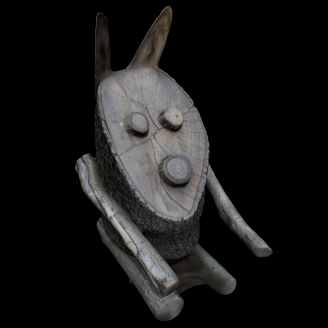 wooden rabbit Modèle 3D .c4d .max .obj .3ds .fbx .stl .blend