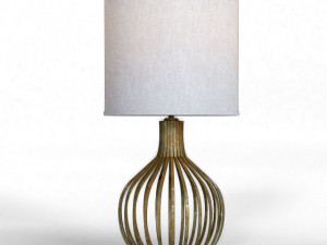 bast table lamp 3Dモデル