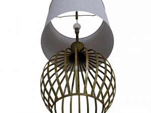 bast table lamp 3D Модель