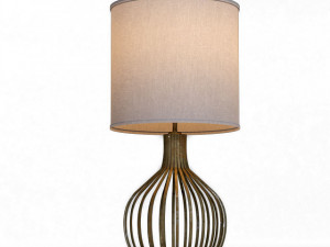 bast table lamp 3D Модель