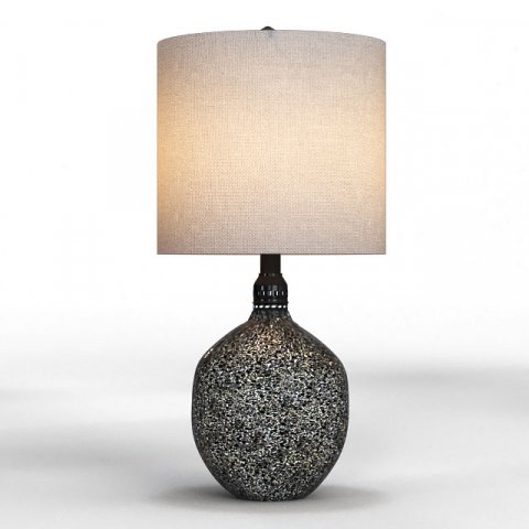 pitkin table lamp 3D Model .c4d .max .obj .3ds .fbx .stl .blend 