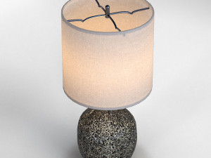 pitkin table lamp 3D Model