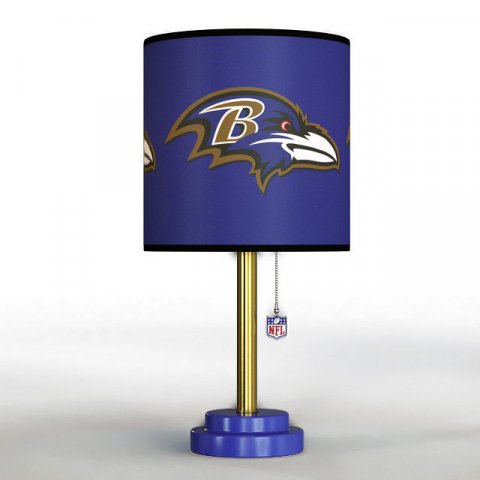nfl table lamp 3D Model .c4d .max .obj .3ds .fbx .stl .blend 
