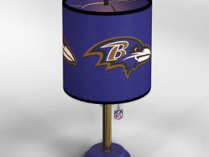 nfl table lamp 3D Model
