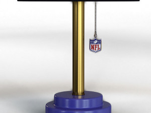 nfl table lamp 3D Model