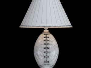 kickoff time table lamp Modello 3D