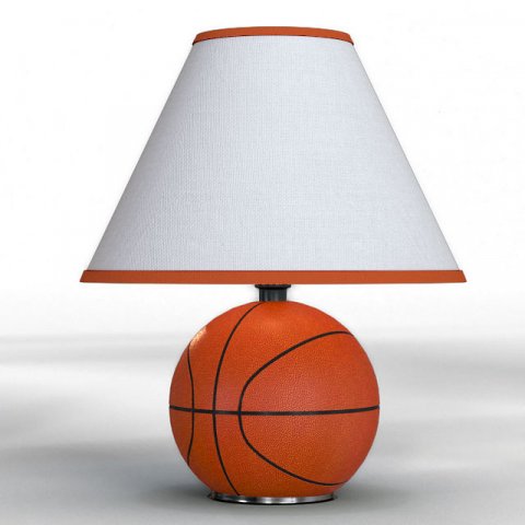 slam dunk table lamp 3D Model .c4d .max .obj .3ds .fbx .stl .blend 
