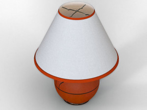 slam dunk table lamp 3D Model