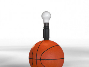 slam dunk table lamp 3D Model