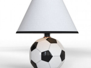 futbol table lamp Model 3D