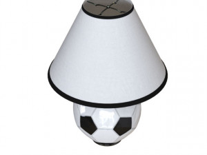 futbol table lamp Model 3D