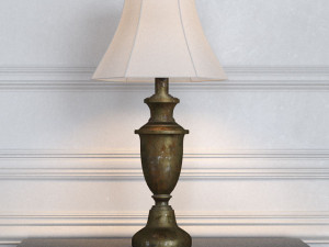 rowan table lamp set 3D Model
