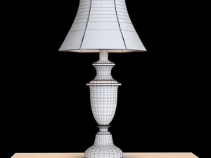 rowan table lamp set 3D Model