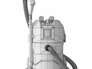 makita vacuum cleaner wet and dry dust extractor 3D Model