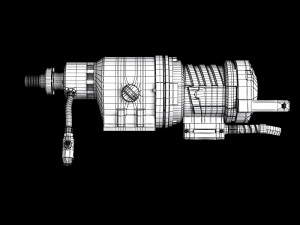 diamond drill bosch 3D Model