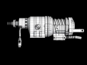 diamond drill bosch 3D Model