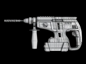 bosch gbh18v-20n 3D Model