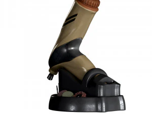 mini drill dremel low-poly 3D Model