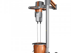 drill mixer ridgid 3D Model