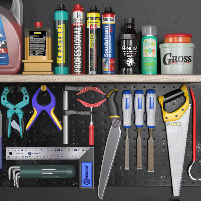 Garage tools set 2025