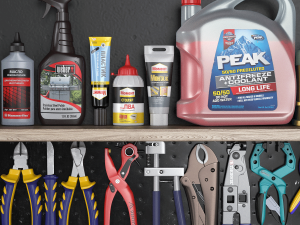 garage tools set 3 3D Model