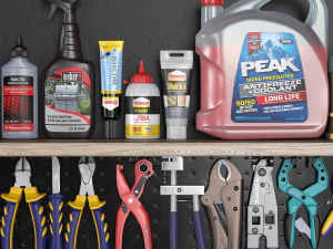 garage tools set 3 3D Model