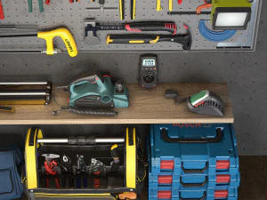 garage tools set 5 3D Model