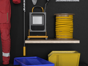 garage tools set 6 Modello 3D