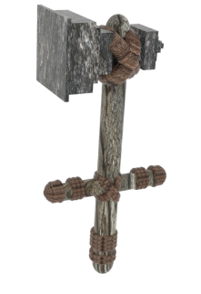 wooden hammer 3D Model .c4d .max .obj .3ds .fbx .stl .blend 