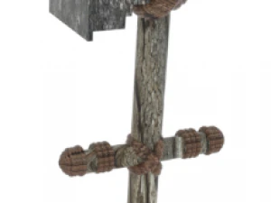 wooden hammer 3D Model