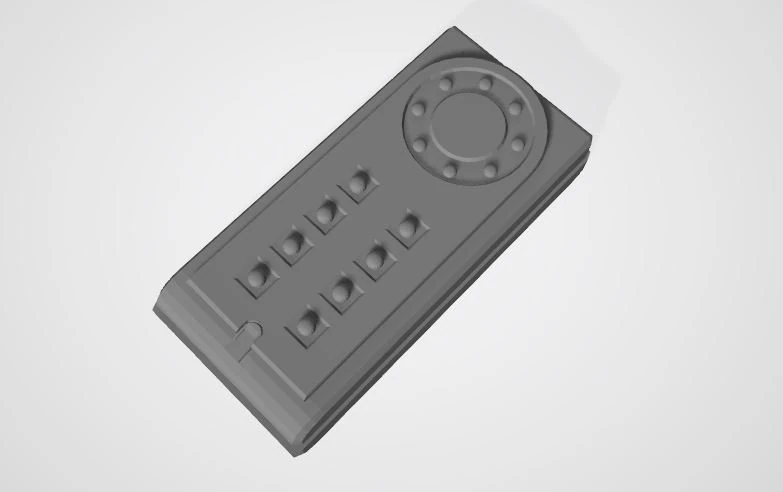 small portable safe re2 remake stl 3D Print Model .c4d .max .obj .3ds .fbx .stl .blend 