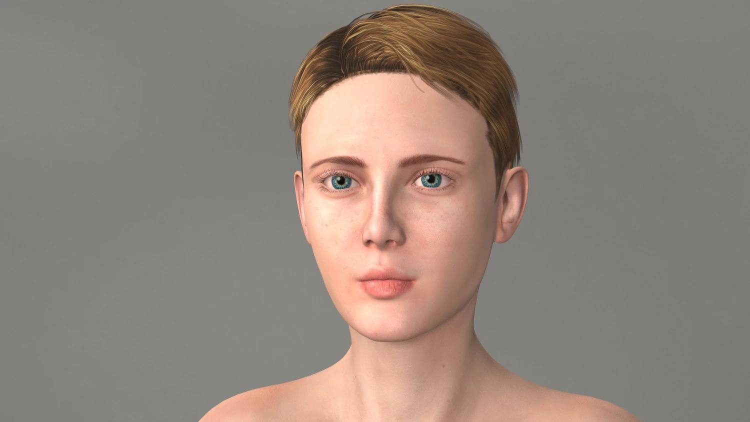 Julia 3D Model .c4d .max .obj .3ds .fbx .stl .blend 