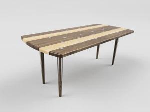 eigentijdse tafel 3D Model