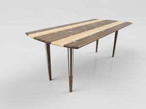 contemporary table Modello 3D