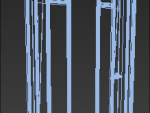 interior classic door 3D Model