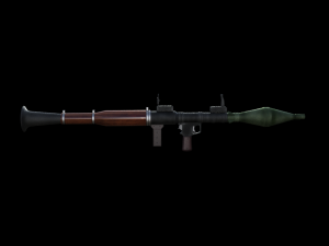 rpg-7 anti-tank grenade launcher Modelo 3D