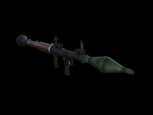 rpg-7 anti-tank grenade launcher Modelo 3D