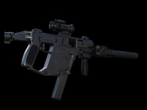 submachine smg 3D Model