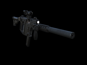 submachine smg 3D Model