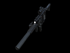 submachine smg 3D Model