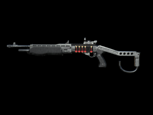 tss gas airsoft shotgun 3D 모델