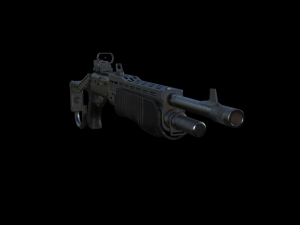 tss gas airsoft shotgun 3D 모델