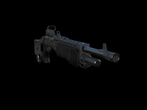 tss gas airsoft shotgun 3D Model