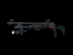 remington 887 nitro mag shotgun 3D Model